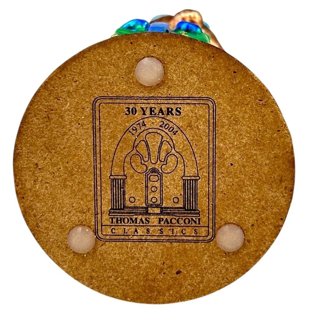 Thomas Pacconi Classics Girl Christmas Ornament Teddy Bear‎ Gifts Tabletop 2004
